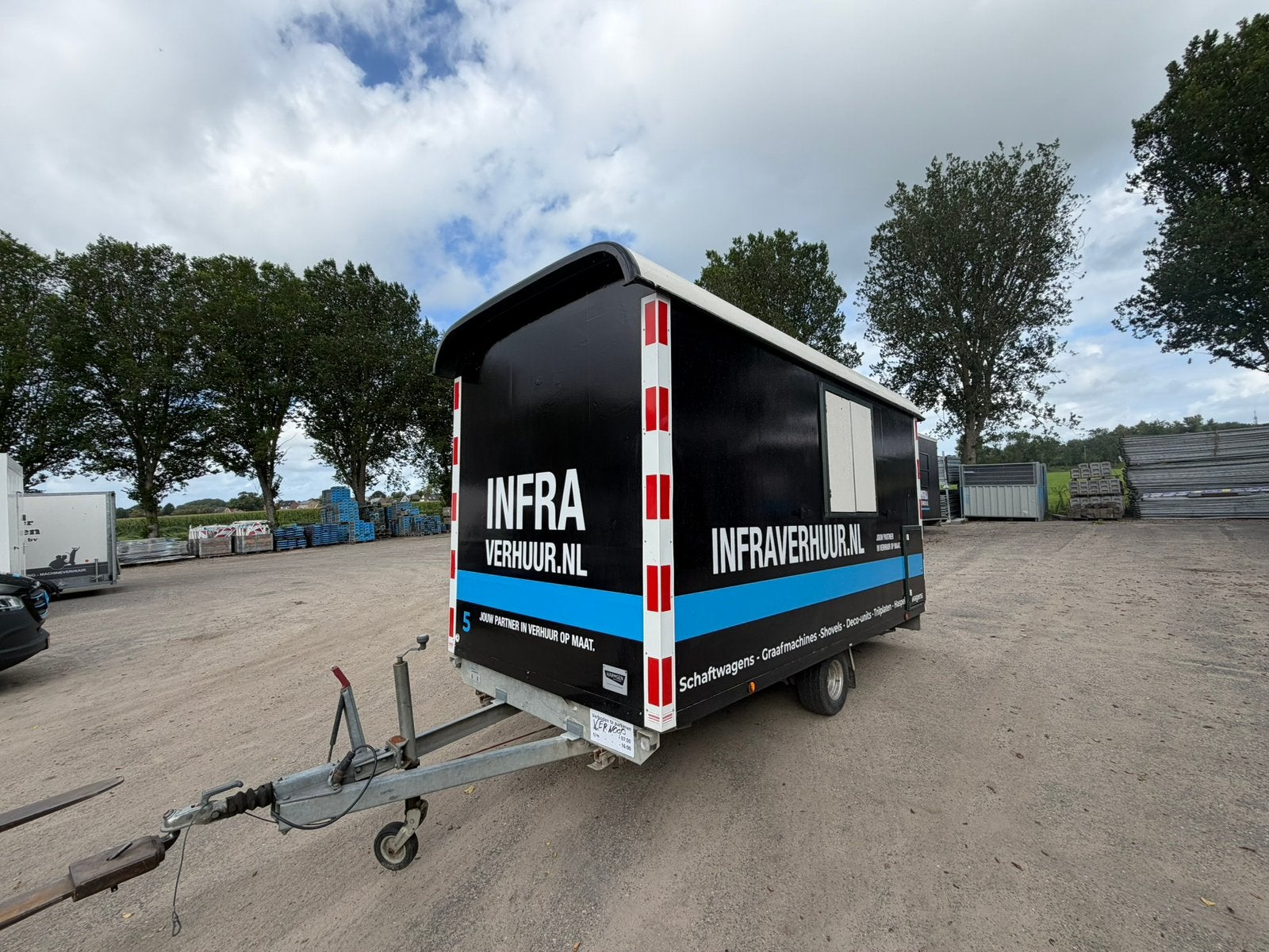 schaftwagen snelverkeer, Doe-het-zelf en Verbouw, Ophalen, Gebruikt