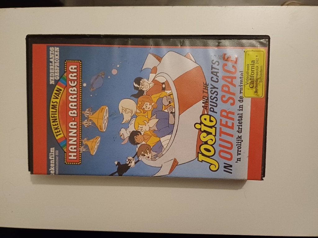 VHS Josie and the Pussycats in Outer Space – Hanna-Barbera, Cd's en Dvd's, VHS | Kinderen en Jeugd, Alle leeftijden, Ophalen of Verzenden
