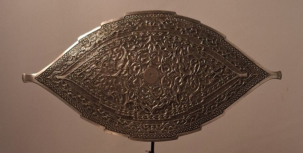 Vintage Selangor Pewter Riemgesp (Muzium Negara Replica), Antiek en Kunst, Ophalen of Verzenden