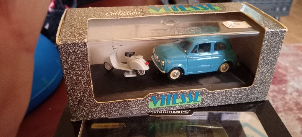 vitesse 031 steyer-puch 650T (fiat 500) €12,45, Ophalen of Verzenden, Nieuw, Auto, Solido