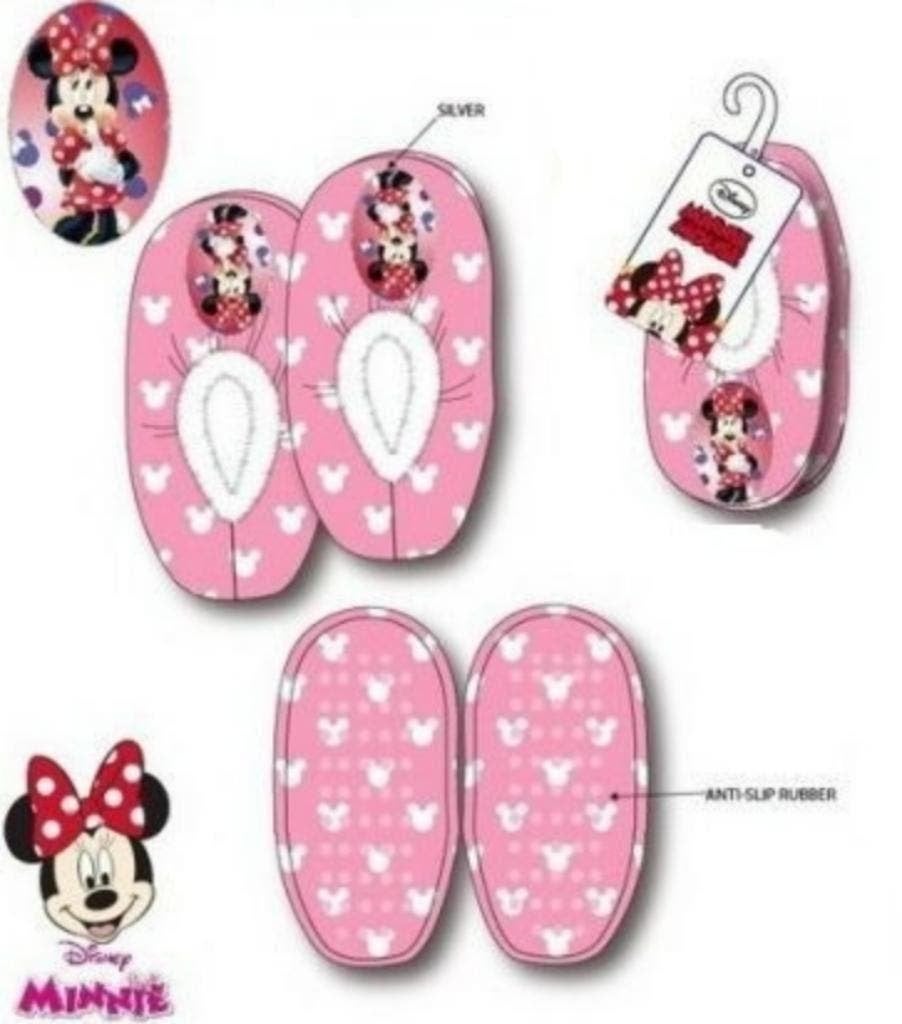 Minnie Mouse Pantoffel Slofjes - Disney - Div Uitvoeringen, Meisje, Minnie Mouse, Nieuw, Ophalen of Verzenden