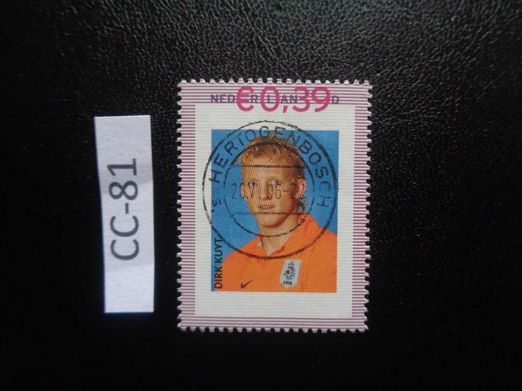 nl - dirk kuyt 2016 (cc-81), Ophalen of Verzenden, Na 1940, Gestempeld