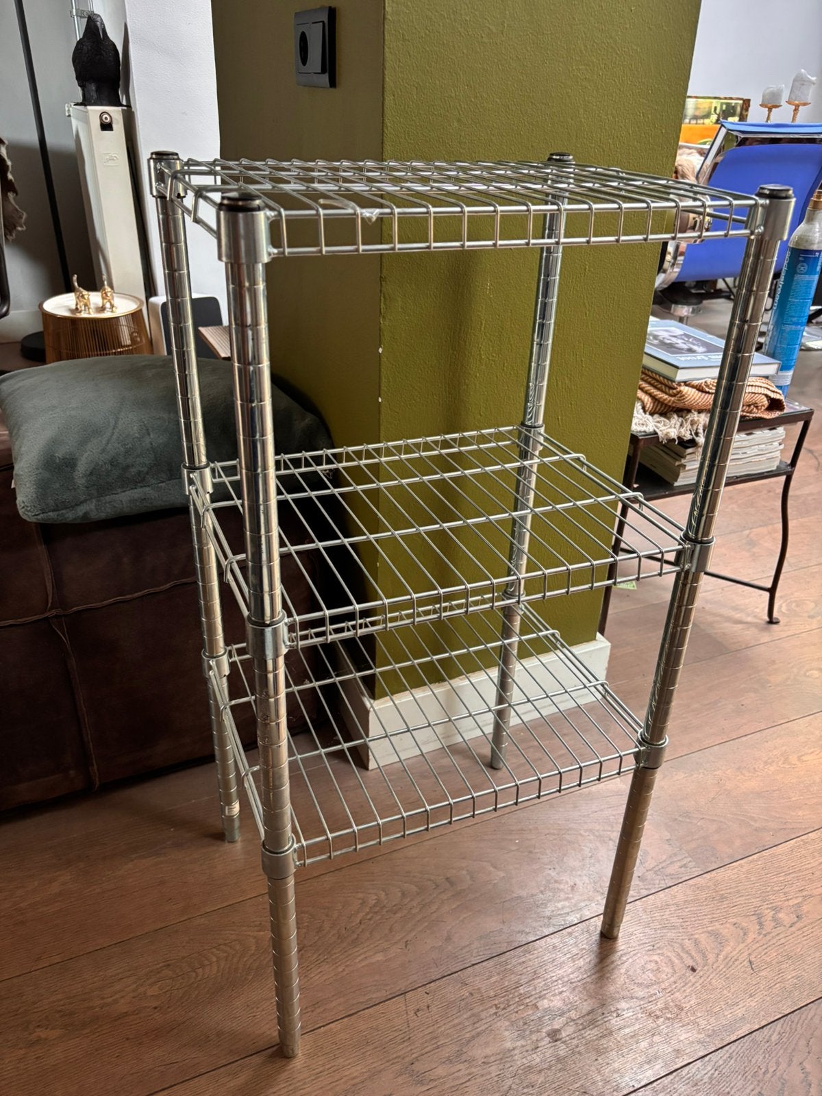 IKEA OMAR metalen draadrek met 3 planken, Ophalen, Gebruikt, ., .