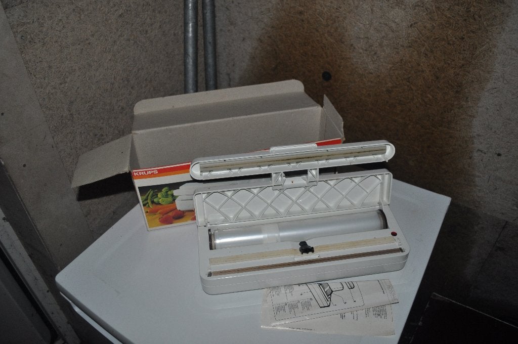 krups vacupack  electronic, Kunststof, Ophalen of Verzenden, Zo goed als nieuw, Wit