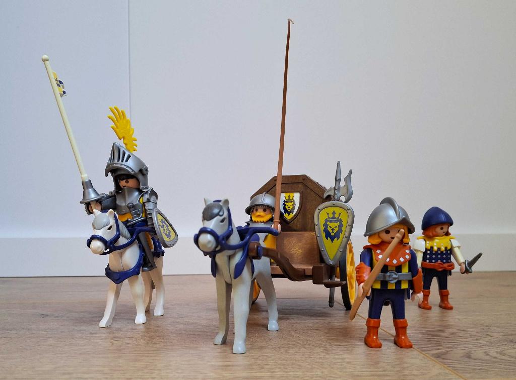Playmobil 3314 Ridderkonvooi, compleet!, Kinderen en Baby's, Speelgoed | Playmobil, Ophalen of Verzenden, Zo goed als nieuw, Complete set