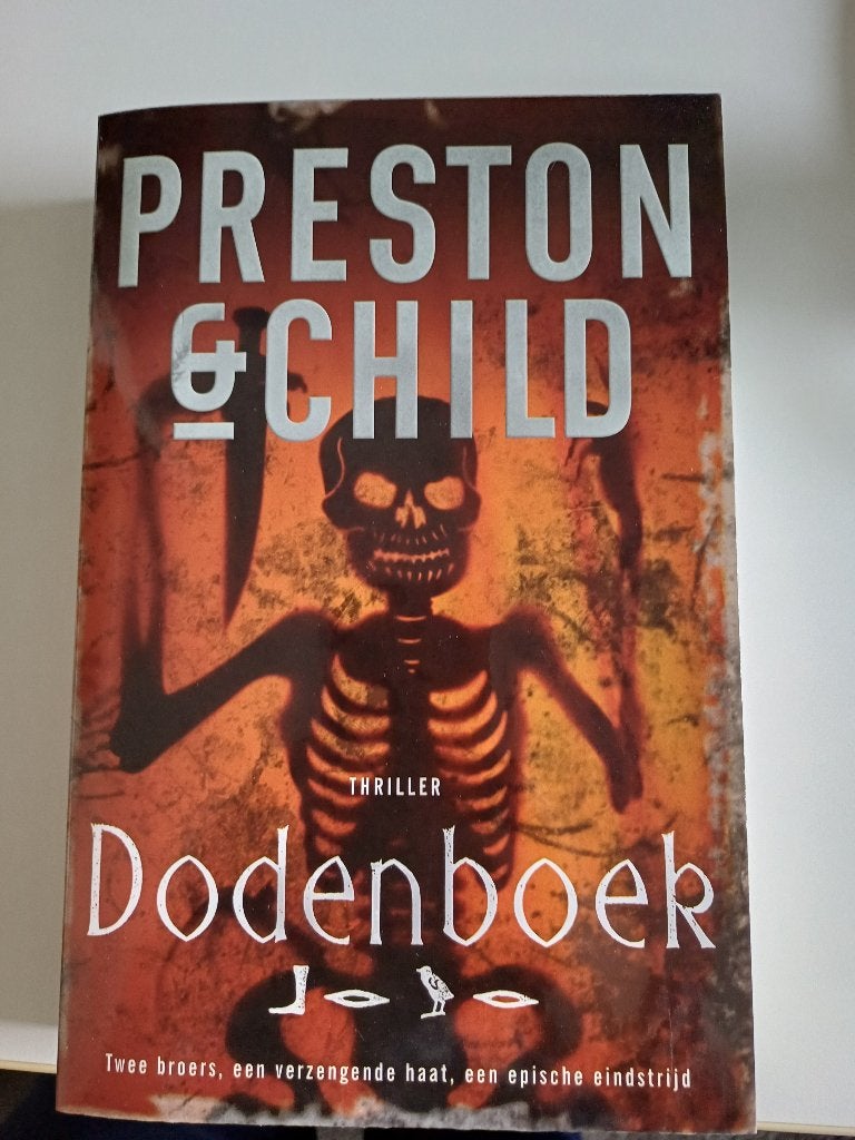Dodenboek preston &child, Boeken, Ophalen of Verzenden, Zo goed als nieuw, Preston & child, Nederland