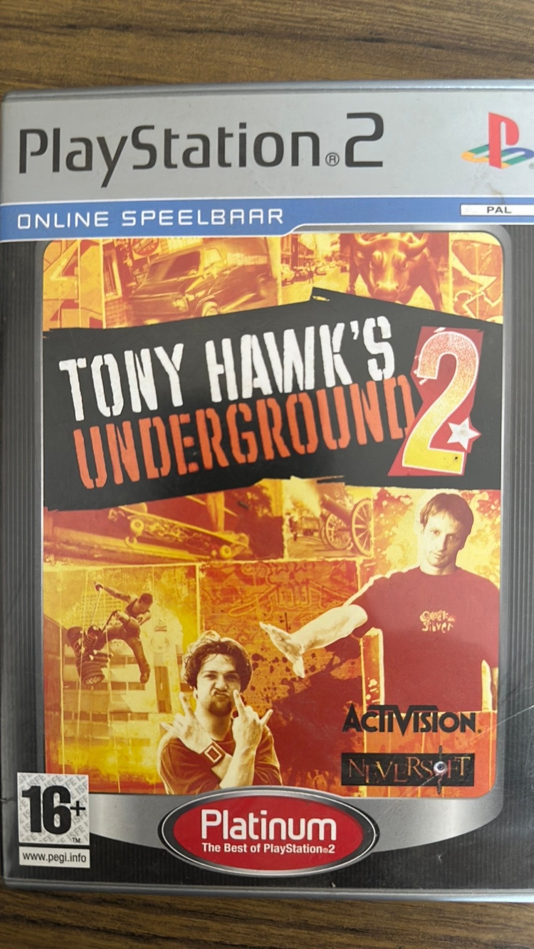 PlayStation 2 Tony hawk’s Underground 2, Spelcomputers en Games, 1 speler, Ophalen of Verzenden, Zo goed als nieuw, Vanaf 3 jaar