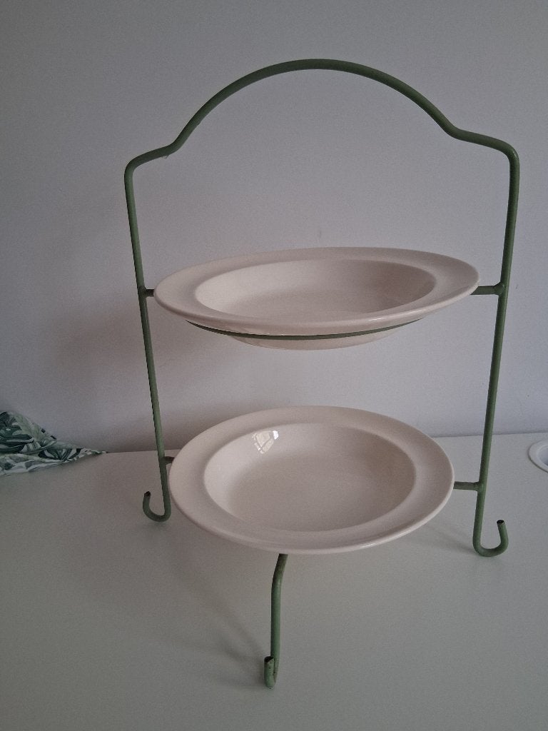 Wedgewood etagiere, Ophalen, Zo goed als nieuw