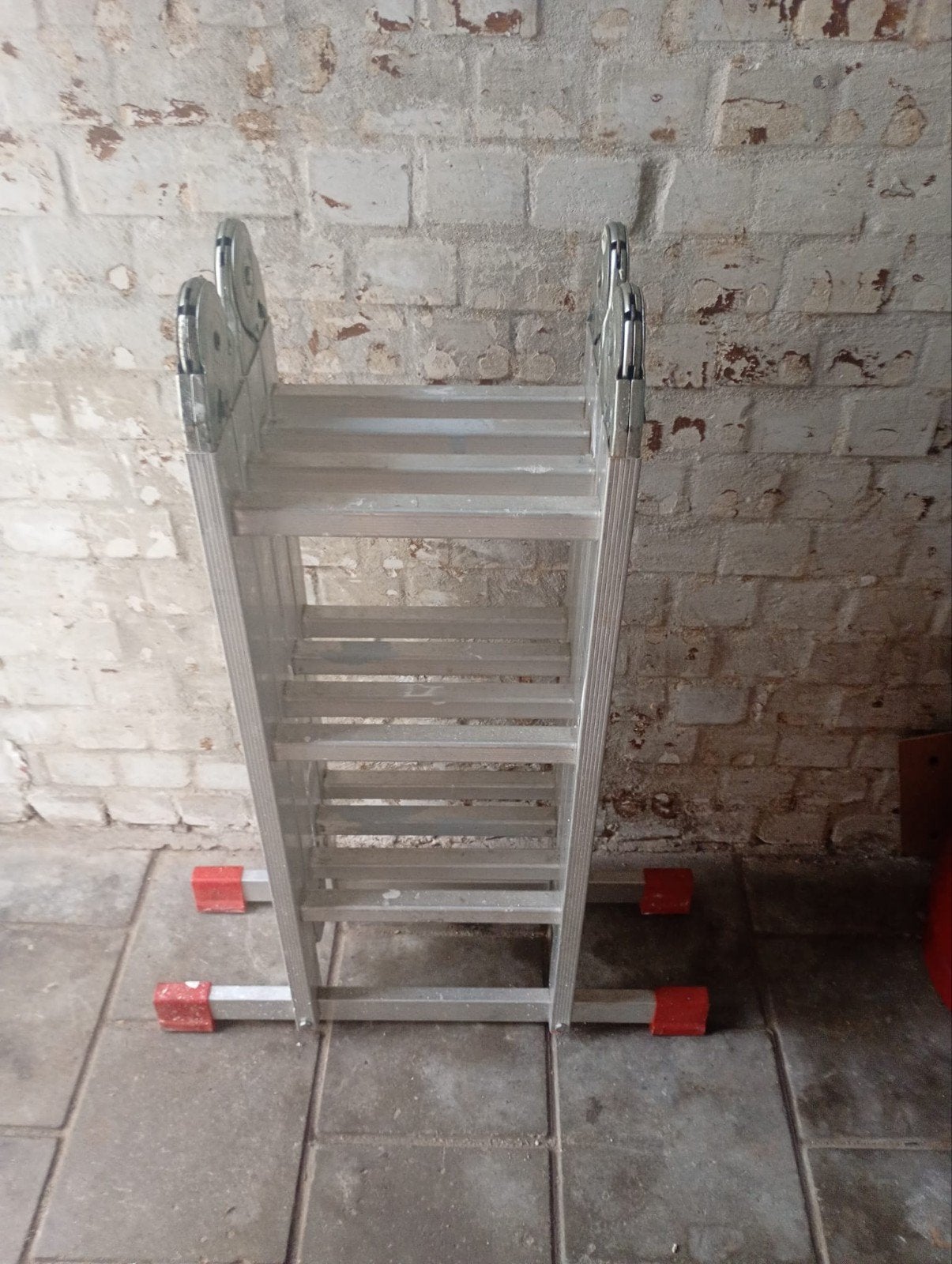 ladder, Doe-het-zelf en Verbouw, Ophalen, Gebruikt, Ladder, Opvouwbaar of Inschuifbaar