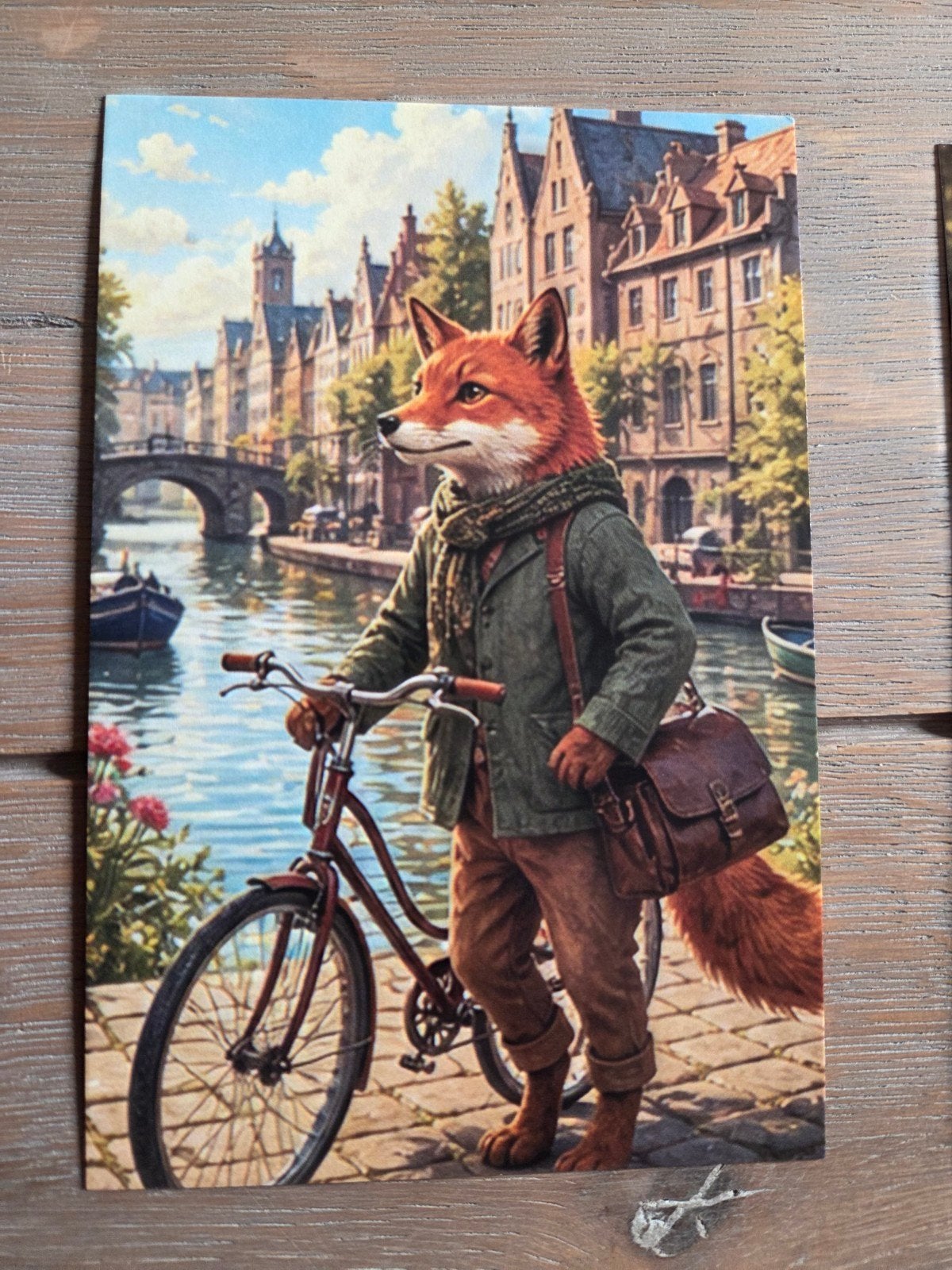 POSTBODE FIETS VOS 2, Ophalen