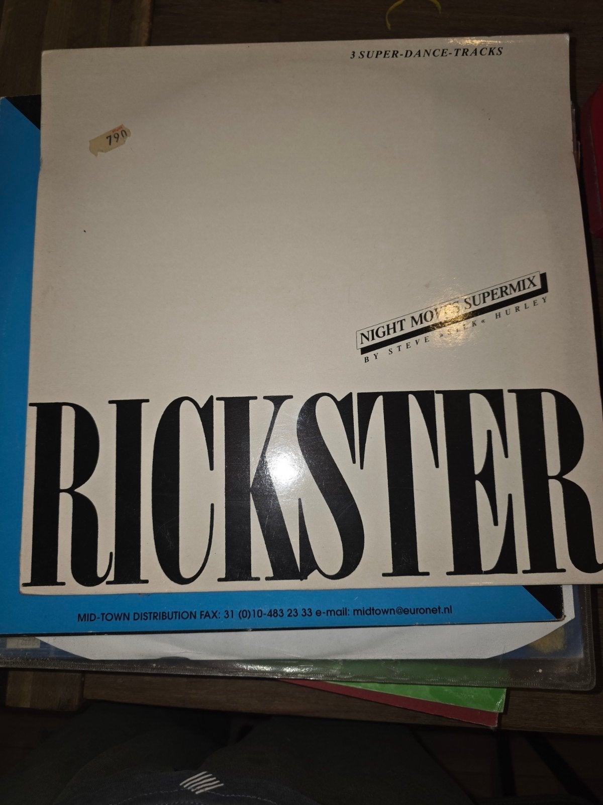 Rickster - Night Moves Supermix (Vinyl, 12 inch), LP, Gebruikt, Dance, Ophalen of Verzenden