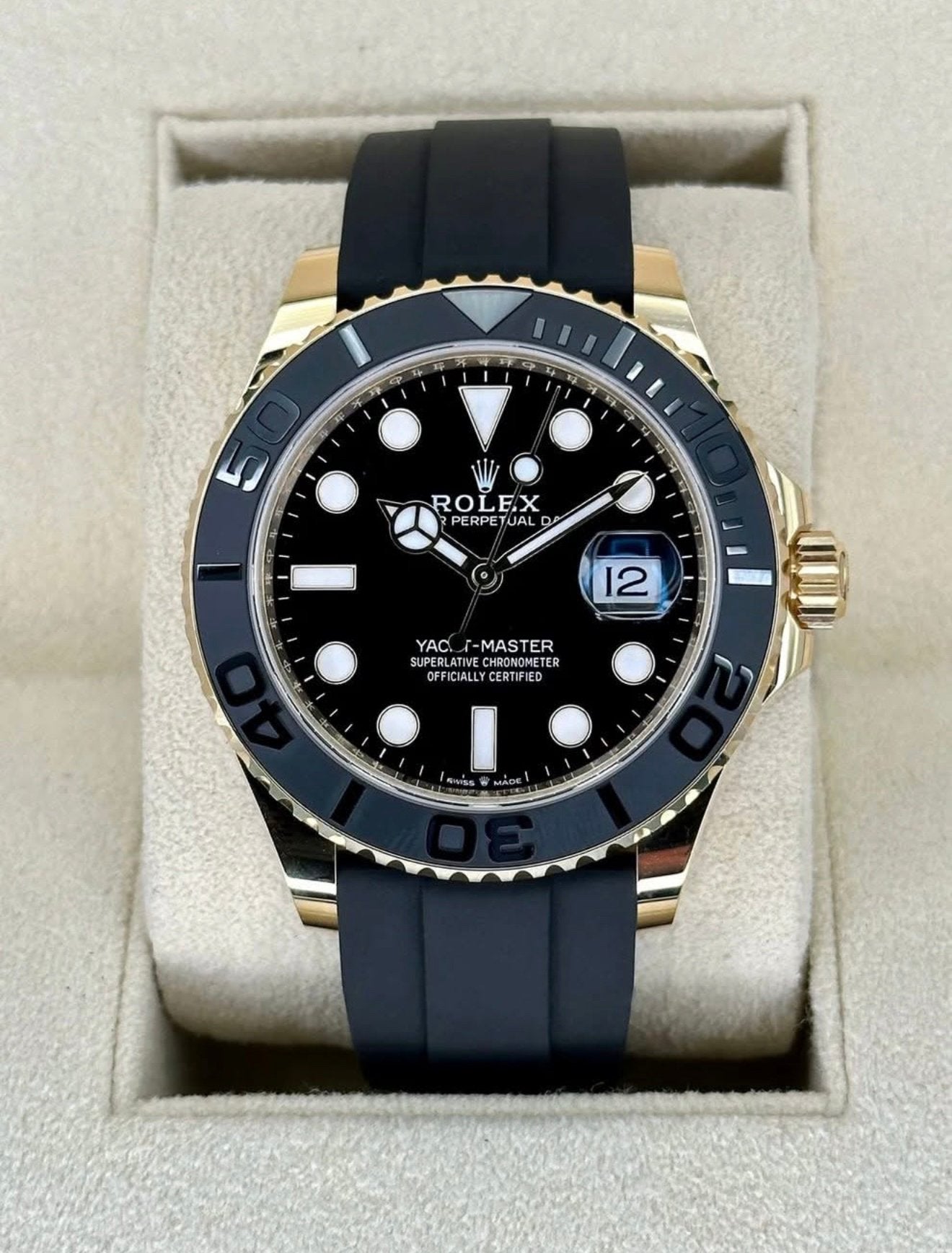 Rolex Yacht-Master 42 18K Goud 226658 Nieuw 2026 Unworn, Rolex, Polshorloge, Nieuw, Kunststof