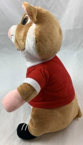 Albert Heijn AH Hamster Knuffel Voetballer Rood nr 9 Knuffel, Coolsingel 104, 3011 AG Rotterdam, Netherlands, Hamster, Zo goed als nieuw