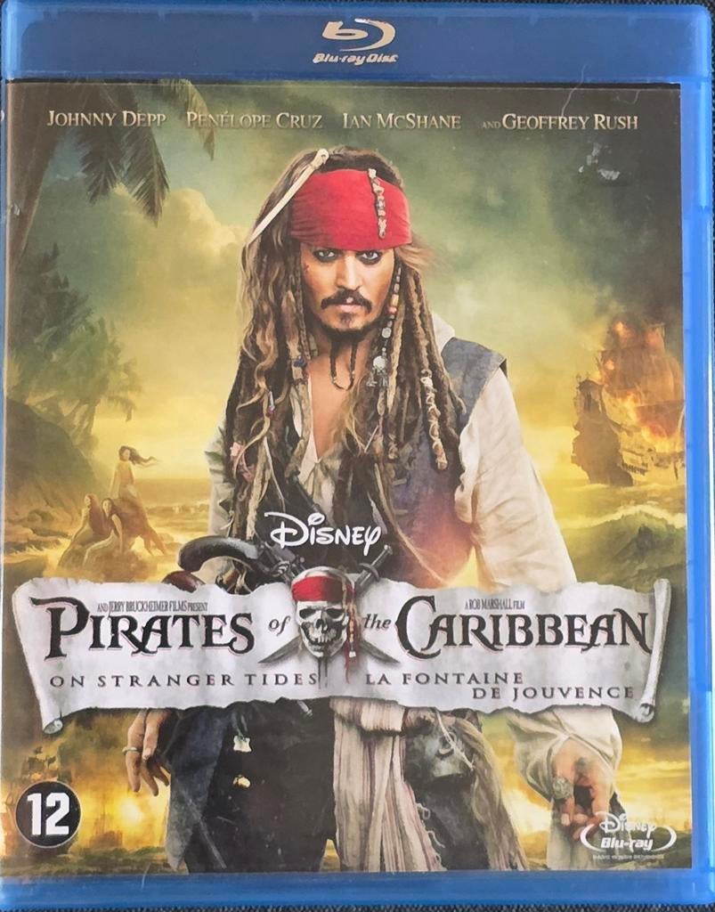 Pirates of the Caribbean: On Stranger Tides Blu-ray, Ophalen of Verzenden, Zo goed als nieuw, Avontuur