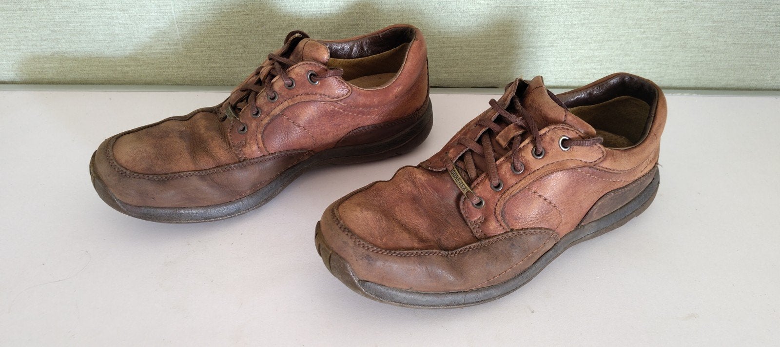 Clarks Active Air Gore-Tex schoenen maat 43 EUR UK 9, Bruin, Clarks, Ophalen of Verzenden, Gedragen