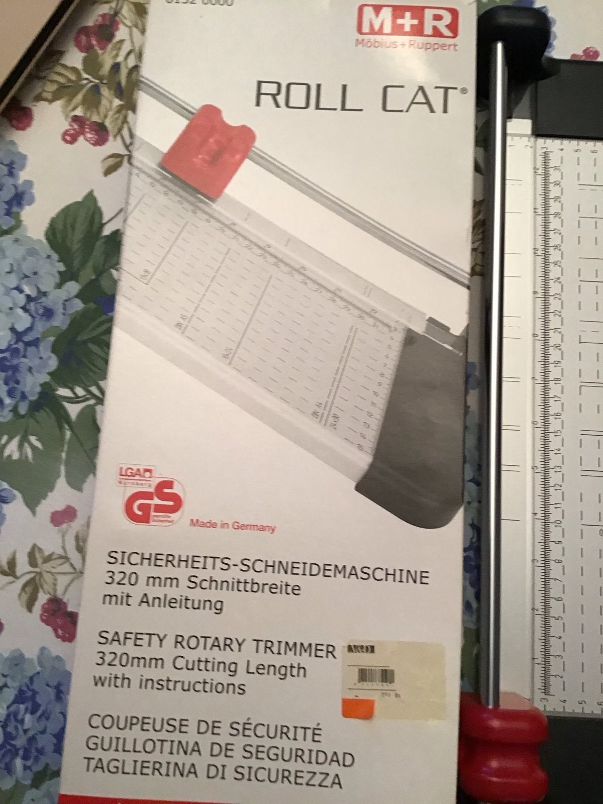 Papiersnijder M+R Roll Cat 320mm snijbreedte, Geschikt voor karton, Gereedschap of Toebehoren, Nieuw, Metaal
