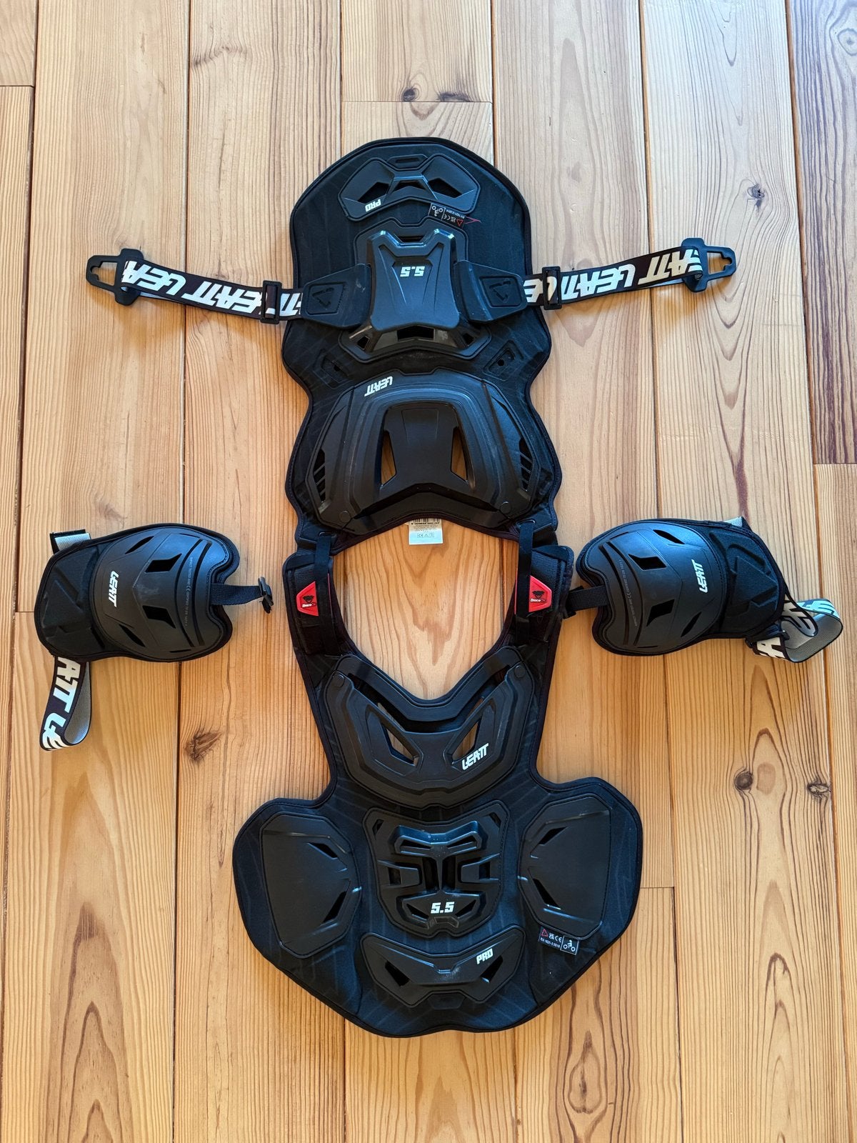 Leatt 5.5 Pro HD XXL Borstbeschermer Body Protector, Ophalen of Verzenden, Tweedehands, Heren, Overige typen