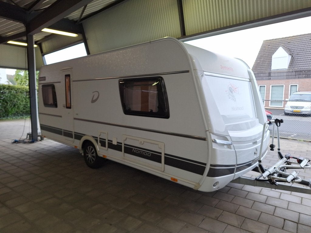 Dethleffs Nomad 510 ER MOVER EN FIETSENDRAGER, Fietsenrek, Rondzit, Bedrijf, Dethleffs