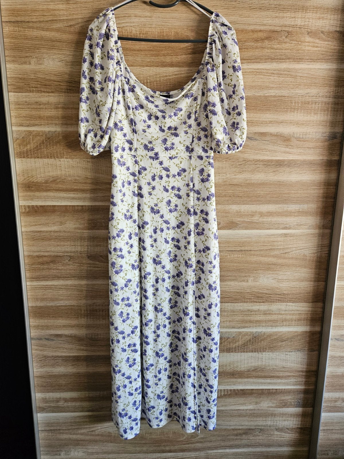 jurk met split maat m, Maat 38/40 (M), Overige kleuren, Nieuw, Ophalen of Verzenden