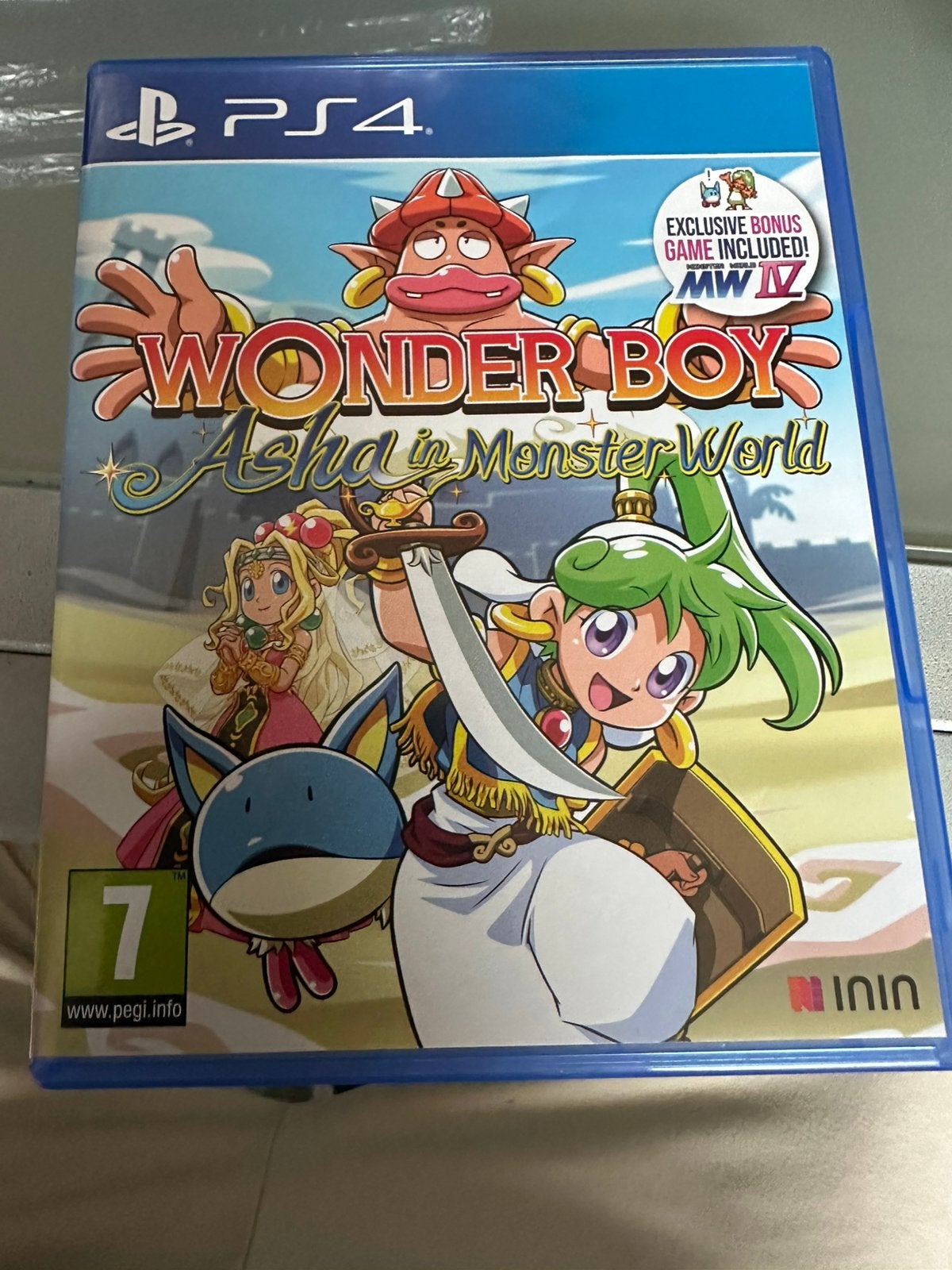 Wonderboy asha in monsterworld, 1 speler, Ophalen of Verzenden, Zo goed als nieuw, Vanaf 3 jaar