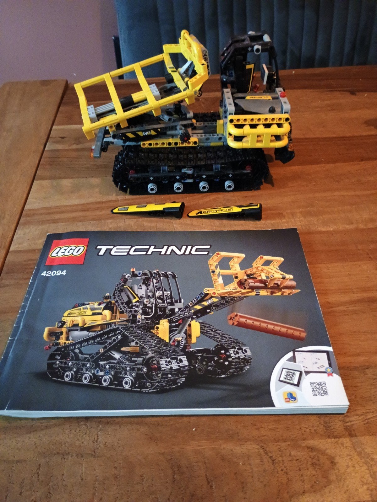 LEGO Technic 42094 Rupslader (opgebouwd in alt build), Lego, Ophalen of Verzenden, Zo goed als nieuw, Technic