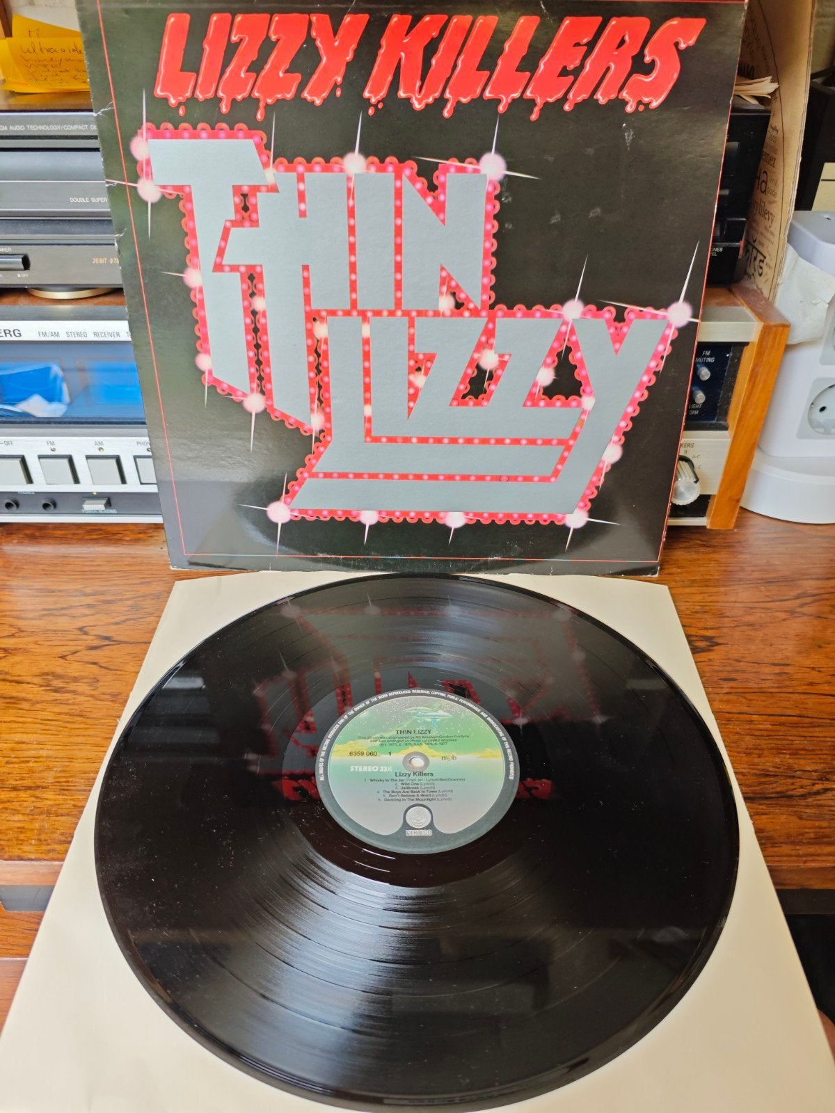Thin Lizzy - Lizzy Killers LP (1981), Gebruikt, 1980 - 1989, Ophalen of Verzenden, Rock-'n-Roll