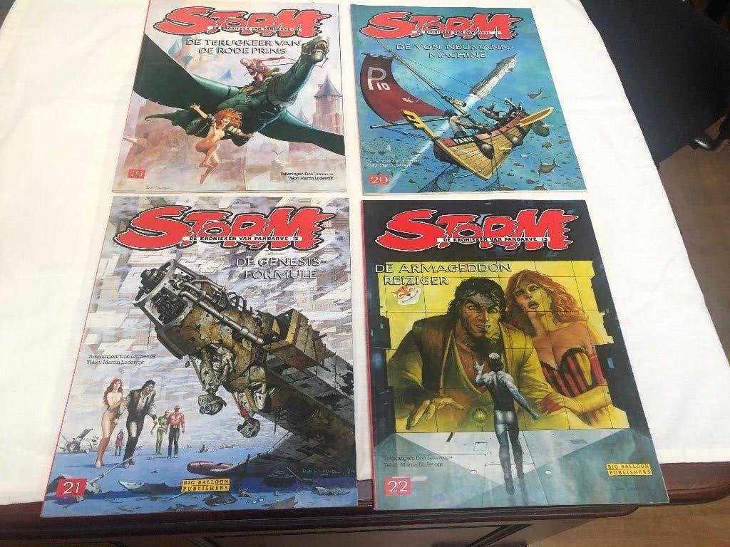 Storm (Don Lawrence) 3x SC 1e druk 1991/1995, Ophalen of Verzenden, Zo goed als nieuw, Meerdere stripboeken, Don Lawrence/Martin Lodewijk