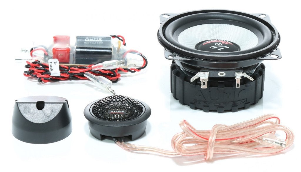 Audio System M 100 EVO2 (4'') 10cm Composet / Speakers 100mm, Auto diversen, Autospeakers, Info@optimount.nl, Nieuw, Ophalen of Verzenden