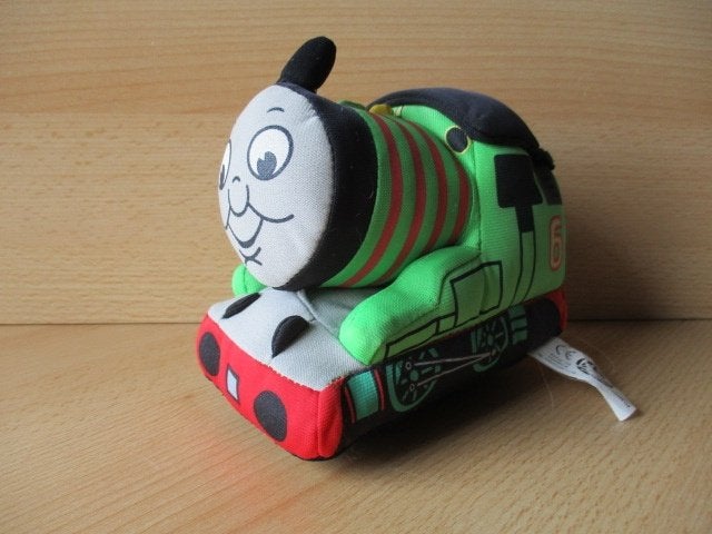 Thomas de Trein Percy pluche 10cm, Ophalen of Verzenden, Zo goed als nieuw, Overige typen