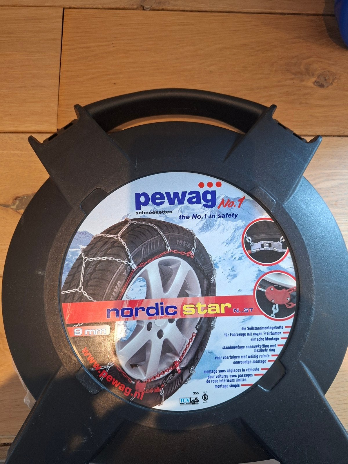 Pewag Nordic Star N 69 ST sneeuwkettingen, Ophalen, Zo goed als nieuw