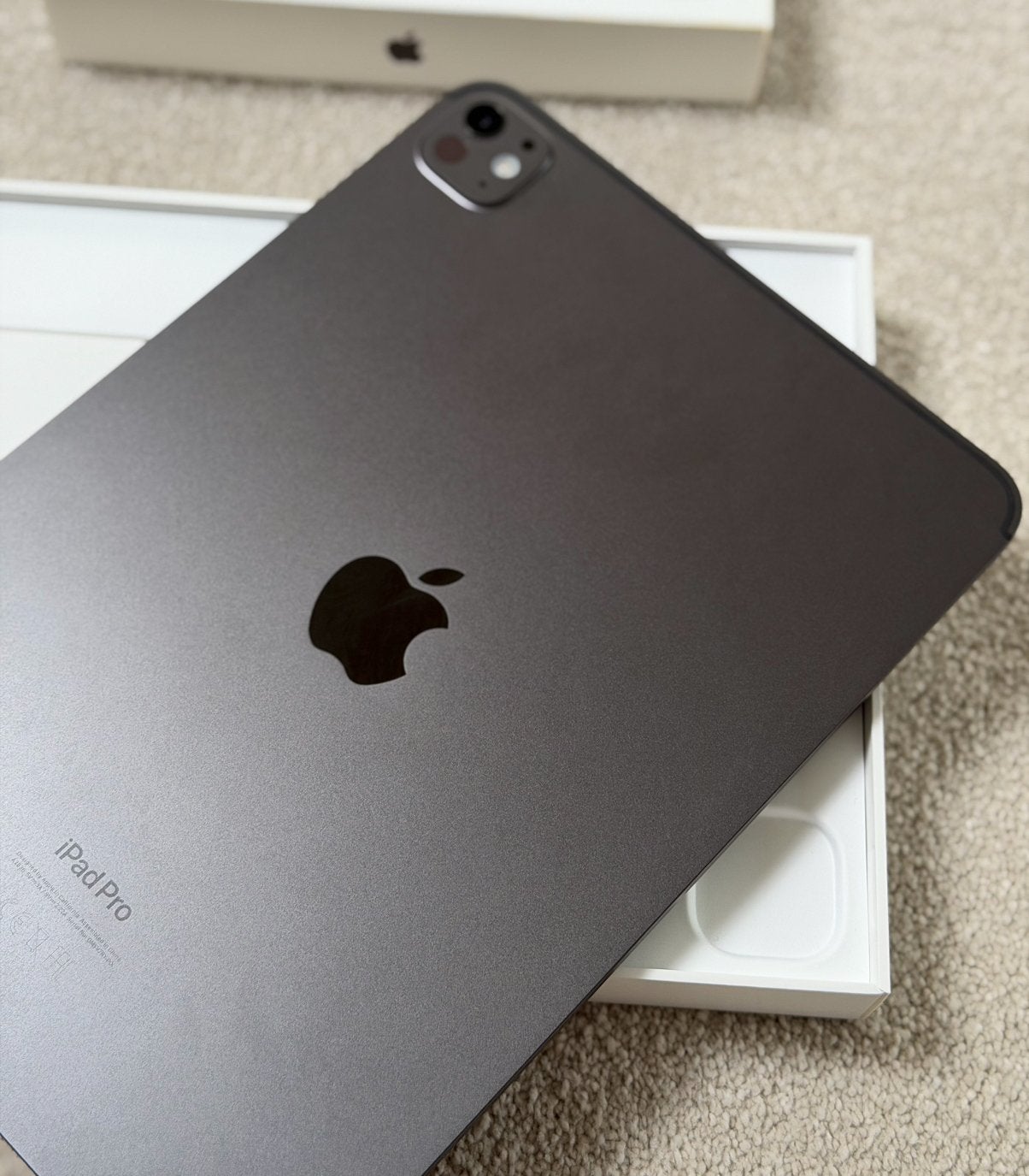  Apple Ipad pro 11 Inch M4 Space Black 256GB kort gebruikt, Apple, Zwart, 11 inch, Ophalen of Verzenden