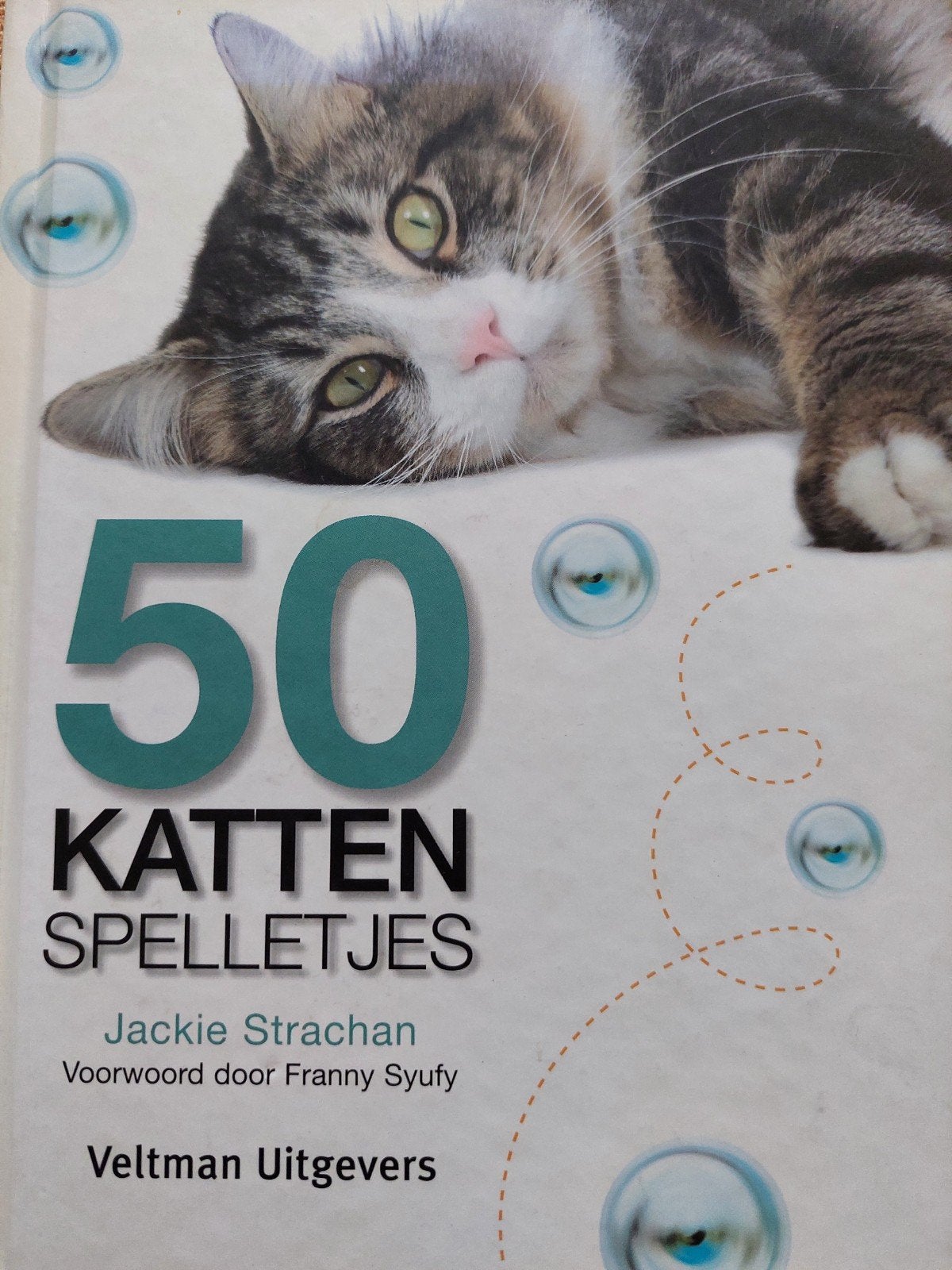 50 Kattenspelletjes - Boek vol ideeën voor speelplezier, Ophalen of Verzenden, Nieuw, Katten, Jackie Strachan