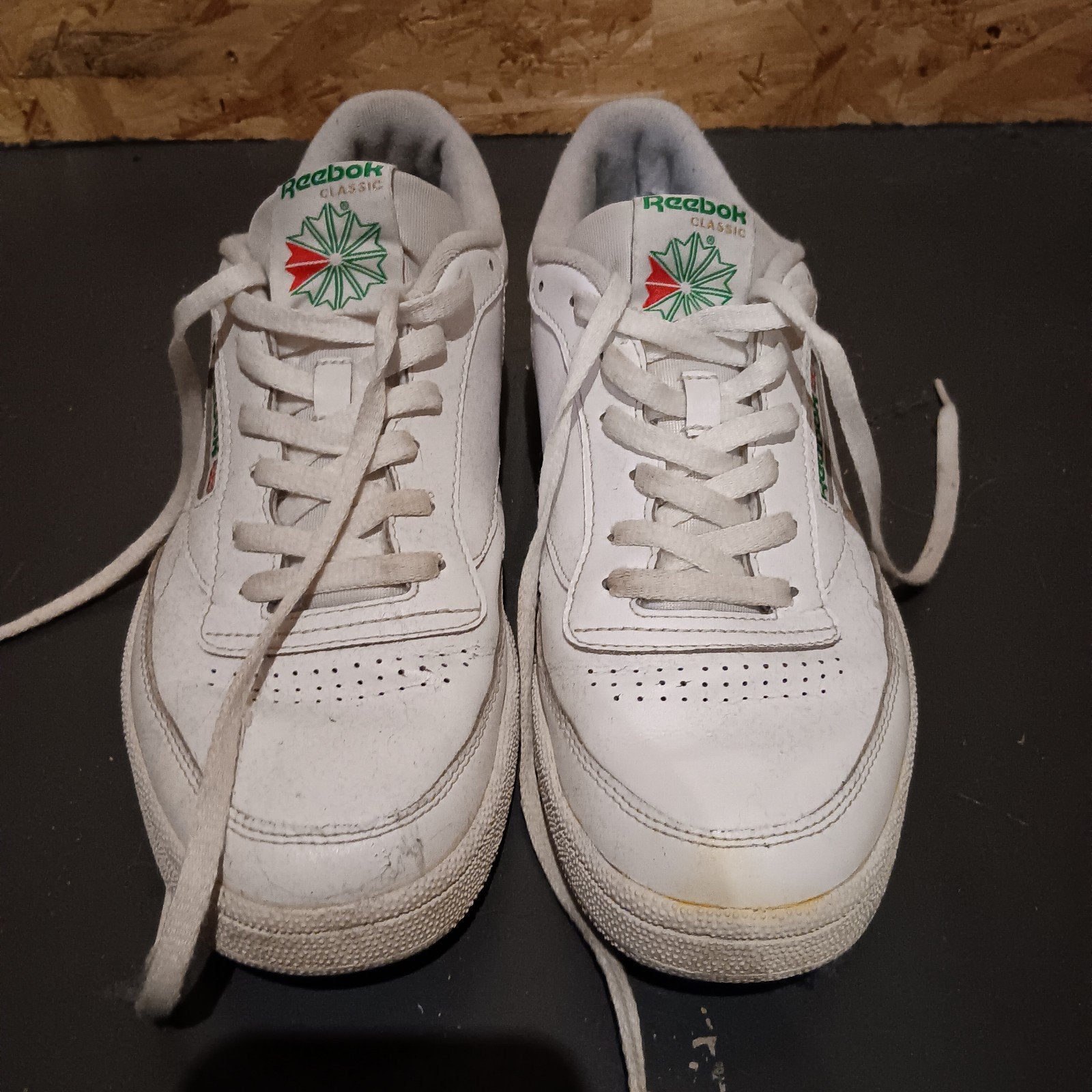 Reebok Classic sneakers maat 44.5, Ophalen of Verzenden, Gedragen, Wit