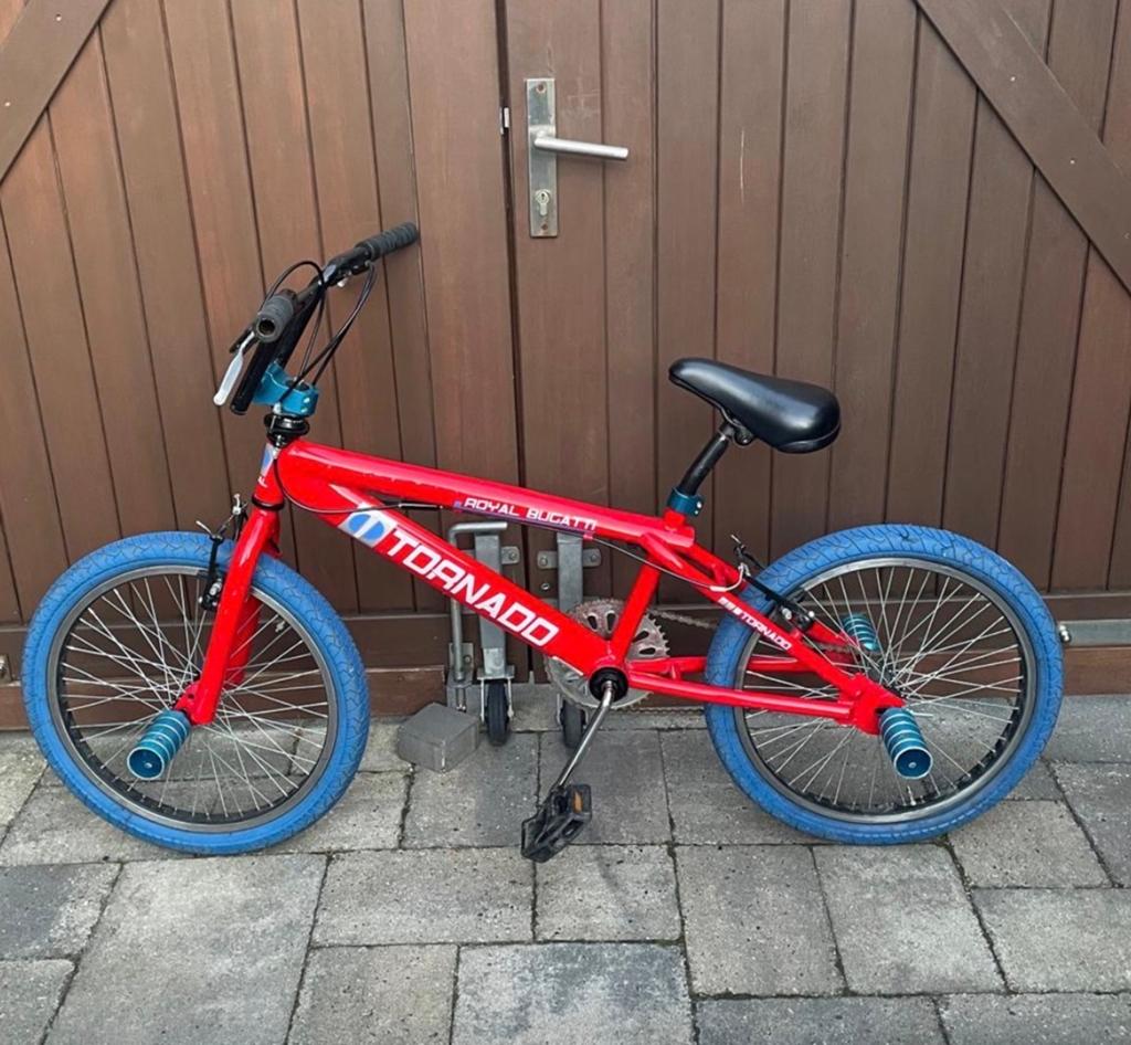 Royal Bugatti Tornado BMX Fiets /crossfiets, Ophalen, Staal, Velgrem, Zo goed als nieuw