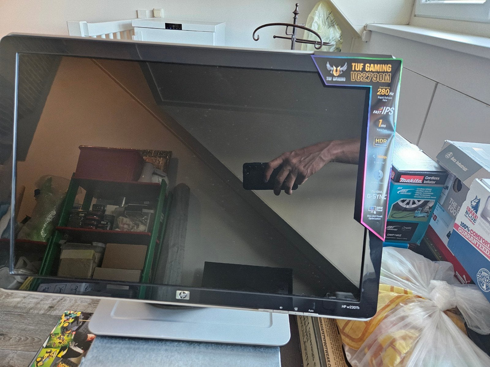 HP w2207h 22 inch LCD Monitor – Ideaal als extra scherm / bu, Ophalen, Full HD, 60 Hz of minder, HDMI