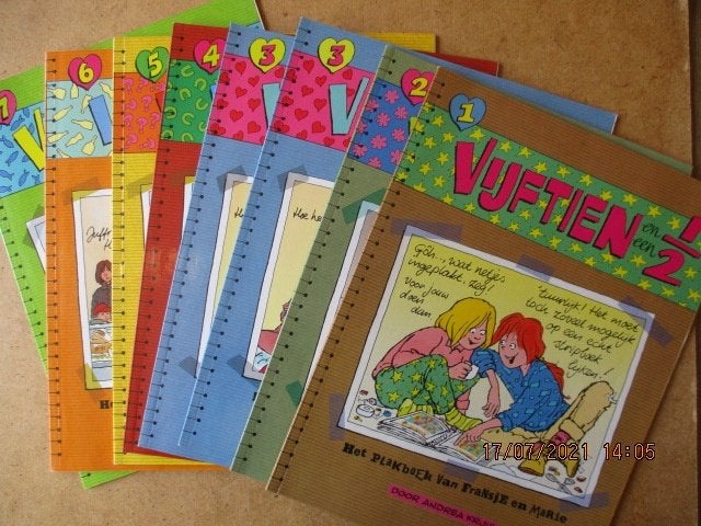adv5160 vijftien en een 1/2, Eén stripboek, Ophalen, Gelezen