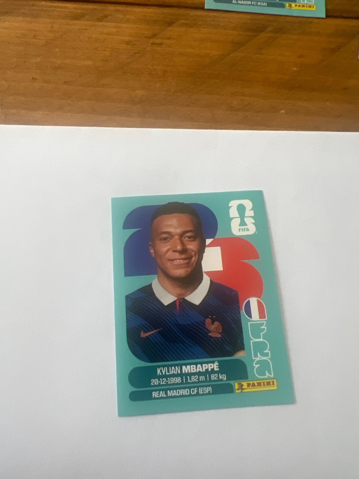 Kylian Mbappé FIFA World Cup 2026 Panini Plaatje, Ophalen of Verzenden, Zo goed als nieuw, Plaatje