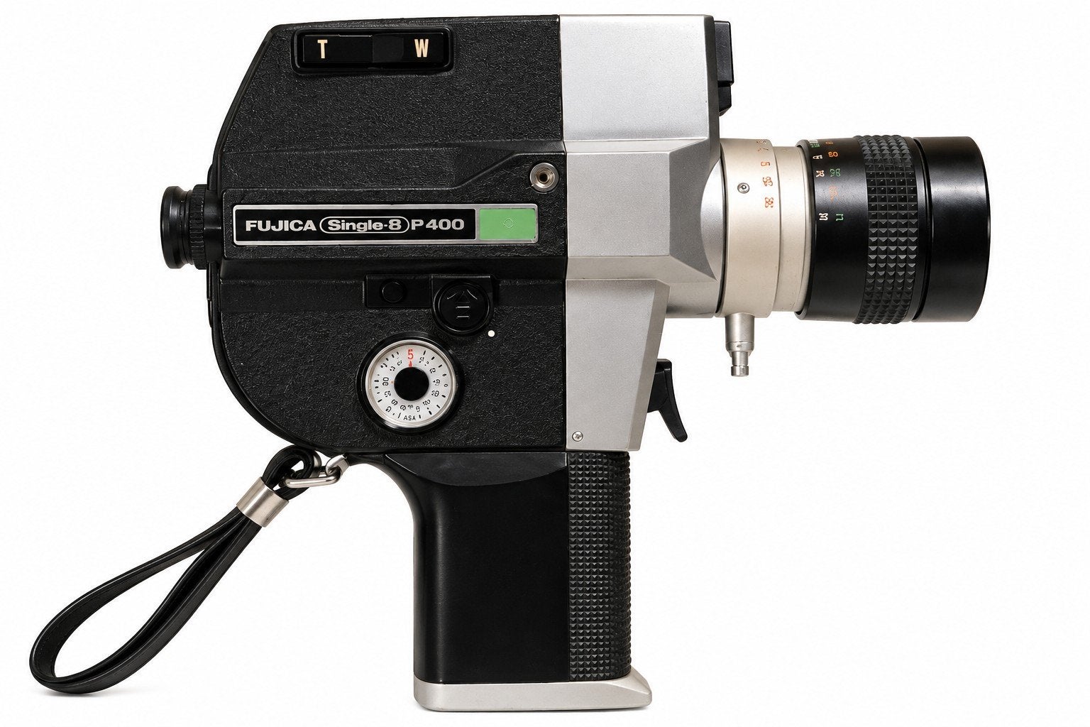 Fujica Single-8 P400 Vintage 8mm Filmcamera – Jaren 70, Audio, Tv en Foto, Ophalen of Verzenden, 8mm