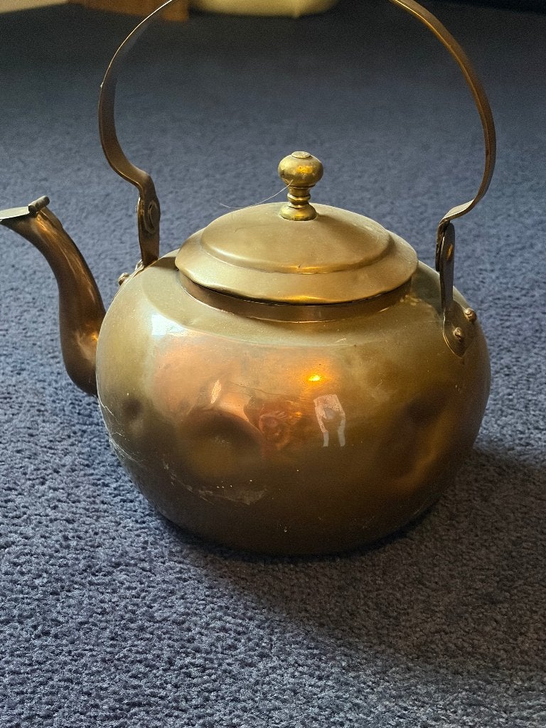 Antiek koperen ketel, Ophalen, Koper
