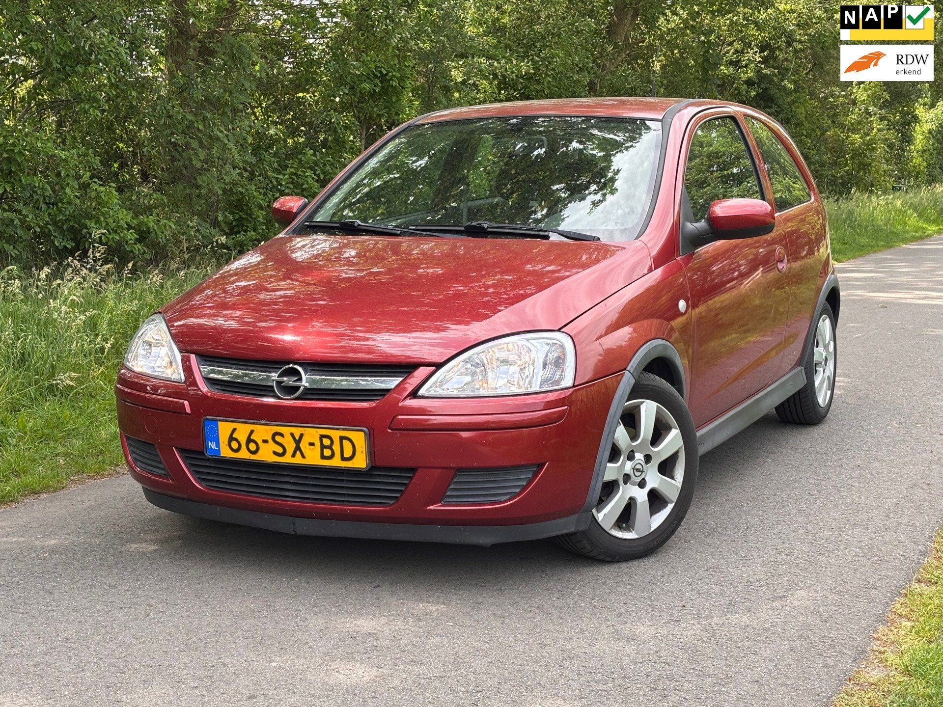 Opel Corsa 1.2-16V Silverline | Airco, Auto's, Voorwielaandrijving, 450 kg, Gebruikt, 31 €/maand