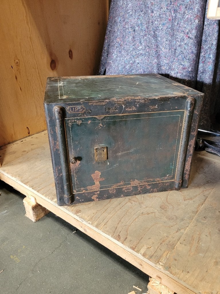 Antieke Lips Kluis / Brandkast (ca. 1920) – MET SLEUTEL!, Ophalen