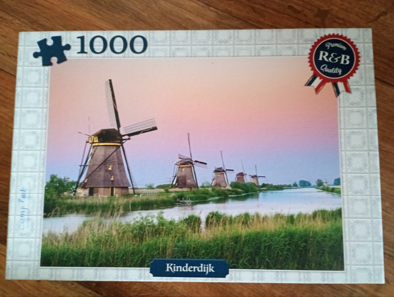 Kinderdijk puzzel, Ophalen of Verzenden, 500 t/m 1500 stukjes, Zo goed als nieuw