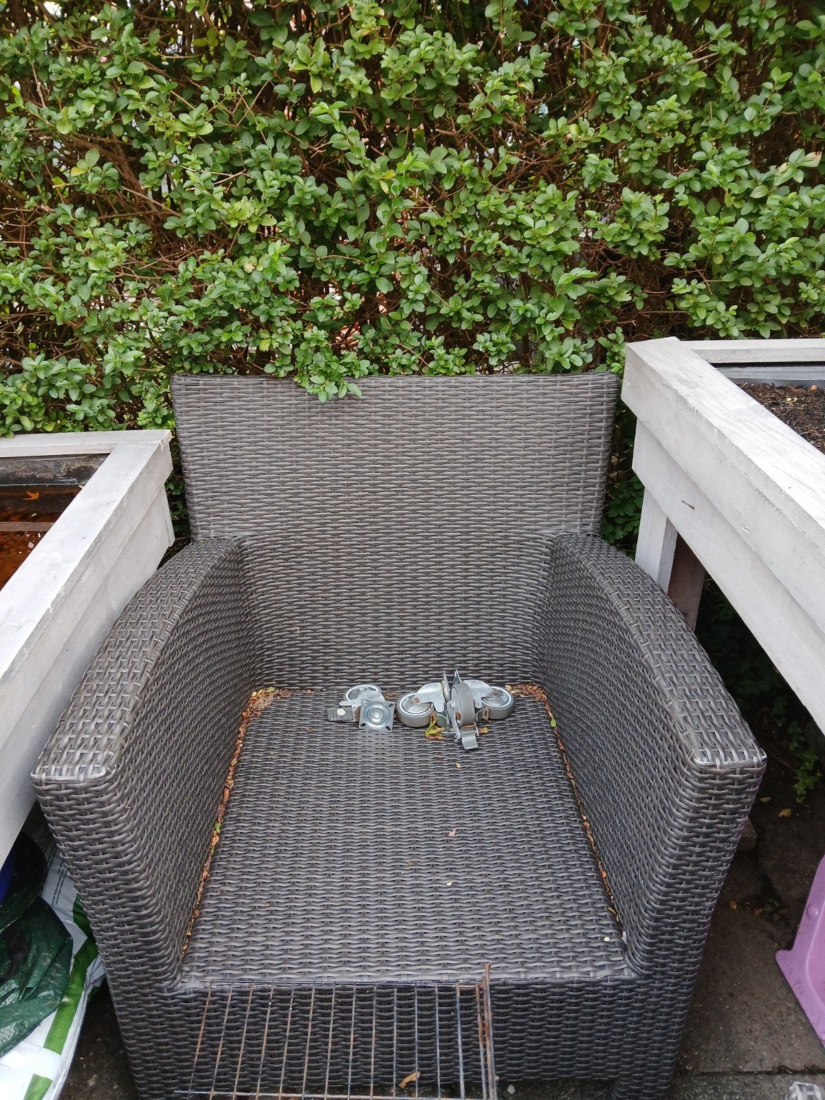 tuinset, Ophalen, Zo goed als nieuw, 2 zitplaatsen, Tuinset