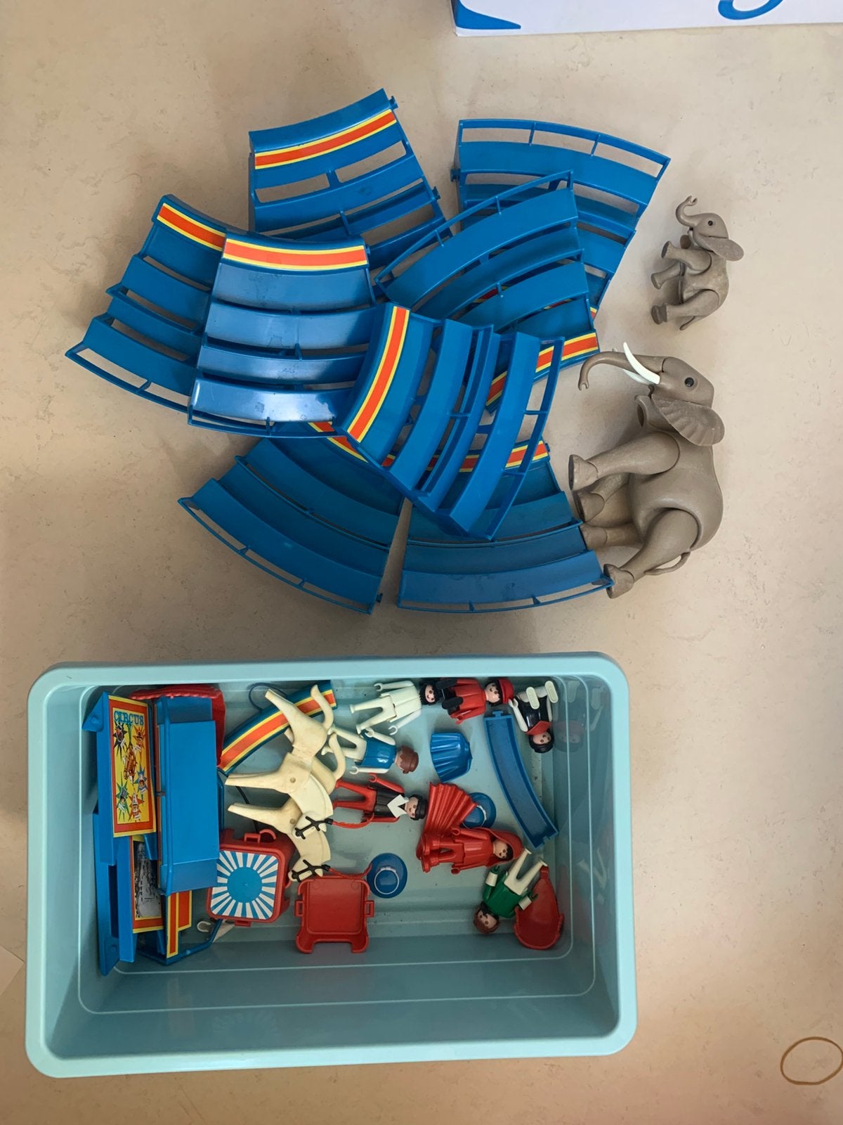 Circus Playmobil, Ophalen, Gebruikt