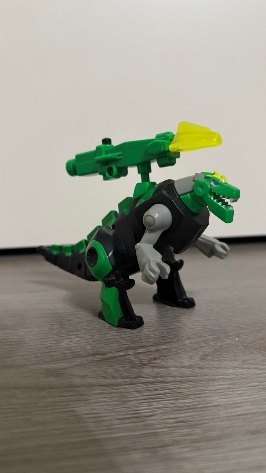 Transformers Grimlock Happy Meal speelgoed met projectiel, Ophalen of Verzenden, Zo goed als nieuw