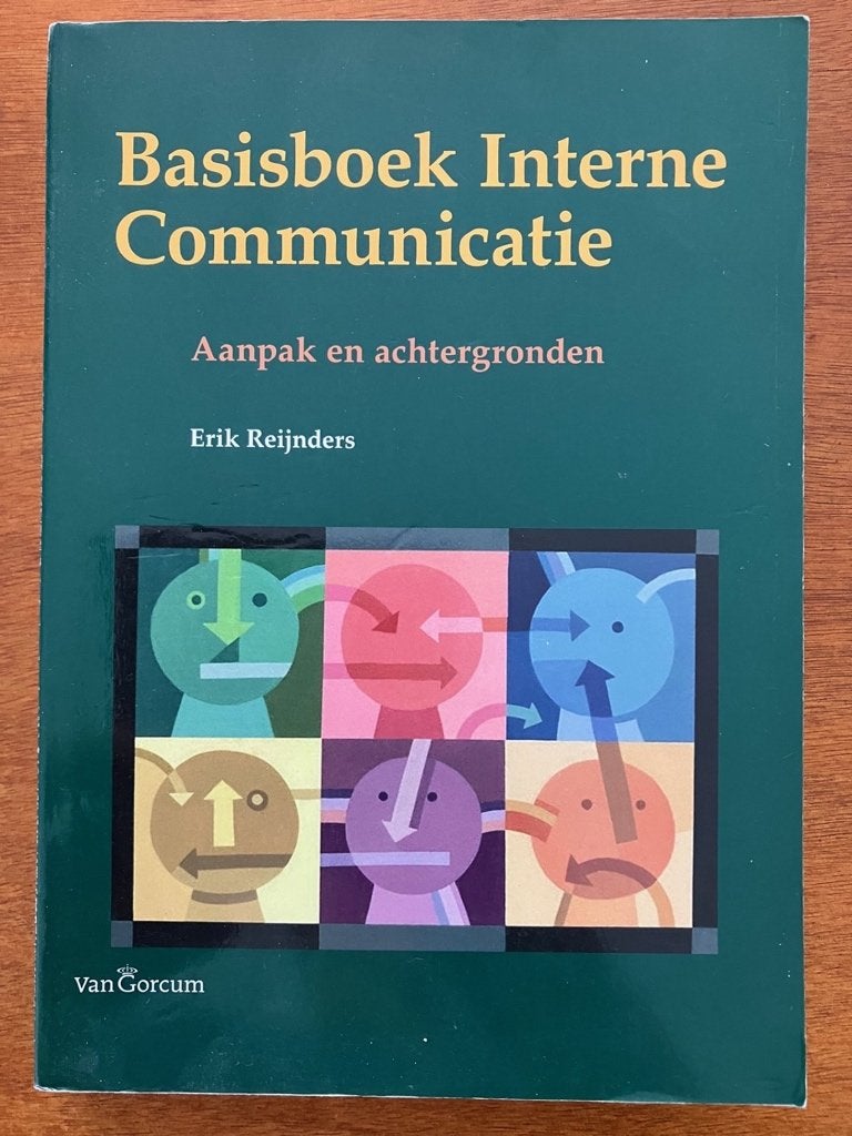 Basisboek Interne Communicatie - Erik Reijnders, Verzenden, Gamma, Gelezen, HBO