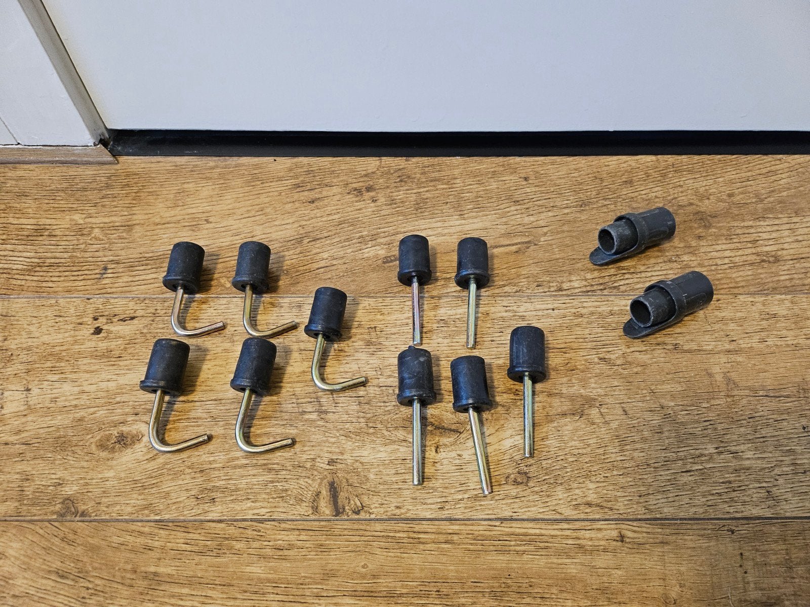 Kampeer tentstok stoppers + opvul busjes, Ophalen of Verzenden, Gebruikt