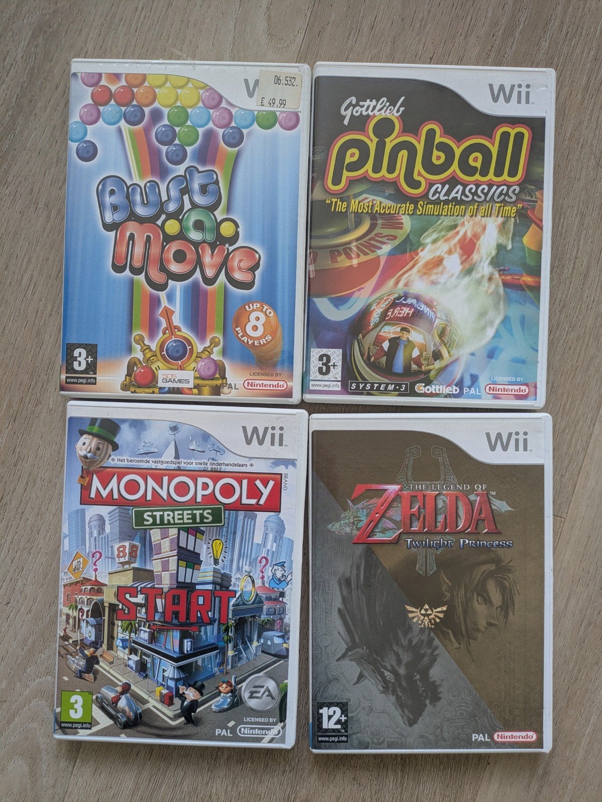 Wii Spellen - Z.G.A.N. in originele verpakking, Puzzel en Educatief, 1 speler, Ophalen of Verzenden, Zo goed als nieuw