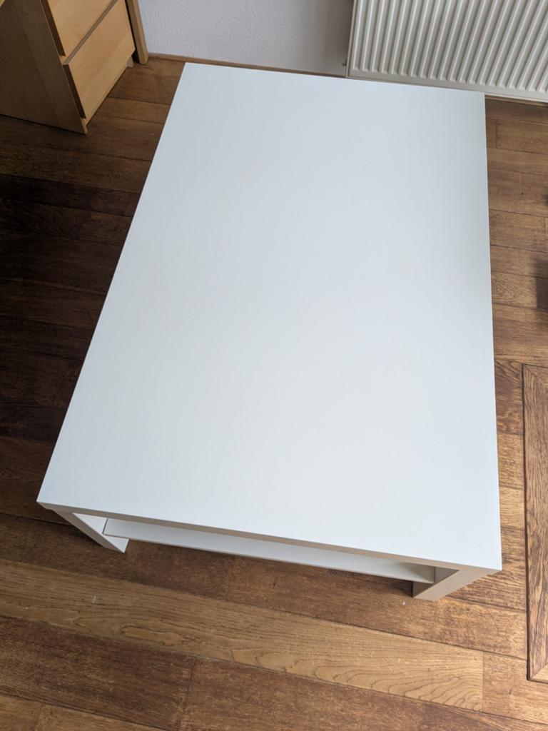 IKEA LACK salontafel wit 118x78 cm, Huis en Inrichting, Tafels | Salontafels, Overige materialen, Gebruikt, 100 tot 150 cm, Modern
