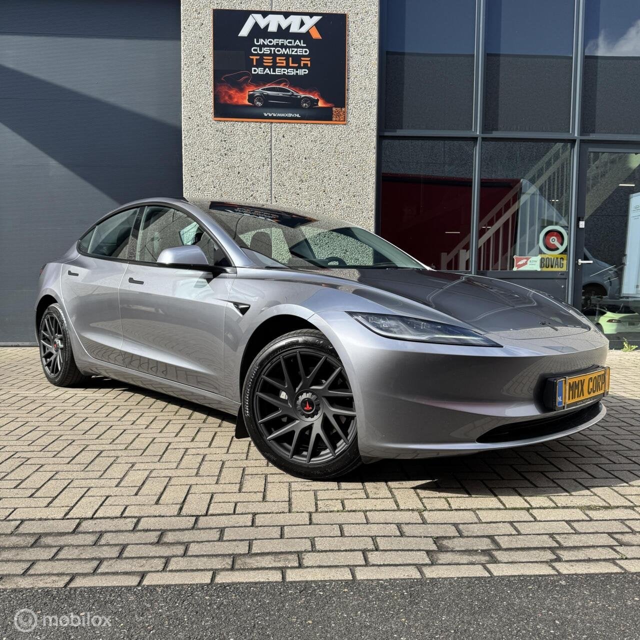 Tesla Model 3 Standard Range HIGHLAND + MMX PACK, Auto's, Automaat, Achterwielaandrijving, Gebruikt, Zwart